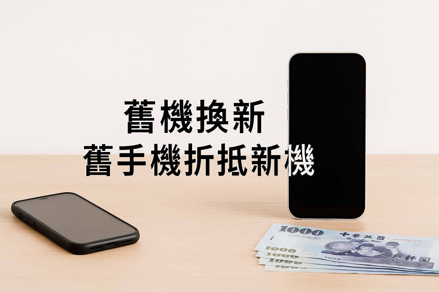 青蘋果3C 舊機換新舊手機折抵新機服務比較圖